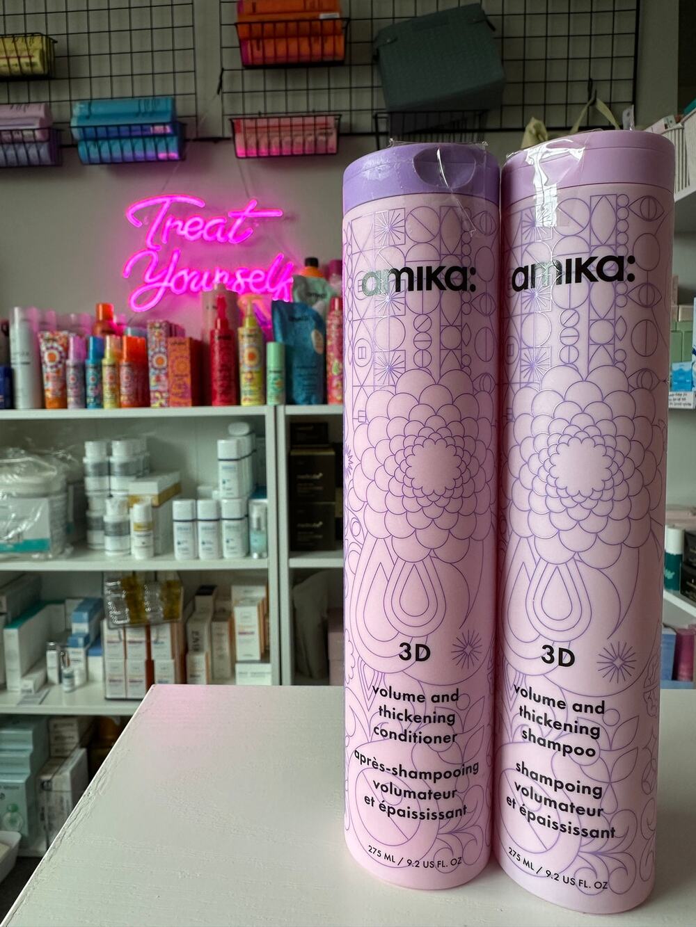 Amika 3D Shampoo & Conditioner Set